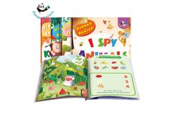 China Matt Lamination Hide And Seek Picture Book I Spy Garden For Toddlers supplier
