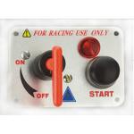 Automotive Racing Switch Panel With Flip Up Cover , Racing Toggle Switch
