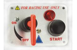 China Automotive Racing Switch Panel With Flip Up Cover , Racing Toggle Switch supplier