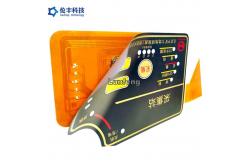 China Polyester Custom Membrane Switch Pad For Detecting Instrument supplier