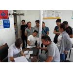 Medical Voice Guidance Automatic Height And Weight Machine , Printer Electronic Body Weight Scale