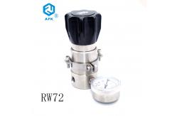 China 6000 PSI Back Pressure Control Valve , 316L Pneumatic Back Pressure Regulator supplier