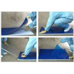 Multifunction Antibacterial Sticky Mat Blue Disposable Clean Rooms Dust Decontamination Non Slip for sale