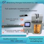 Fully automatic countercurrent kinematic viscosity tester GB/T11137 Dark petroleum products Kinematic viscosity method for sale