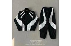 China Customization Mens Windbreaker Tracksuit Nylon Reflective Track Suit Quick Dry supplier