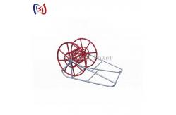 China ​​Rope Reel And Stand Heavy Duty Steel Construction For Industrial Rope Management​ supplier