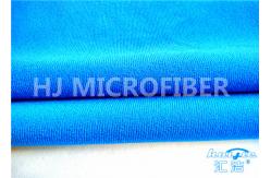 China Blue Polyester Flexible  Loop Fabric For Clothing And Bag Adhering supplier