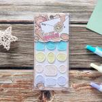 Premade Seal Stamp Stickers UV Offset Printing Self Adhesive Sticker for sale