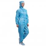 Breathable Anti Static Garments Soft Skin-Friendly Clean Room Suit for sale