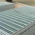 5mm Thickness Floor Drain Serrated Bar Grating Galvanized for sale