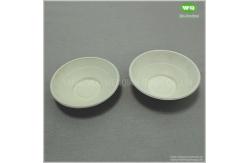 China 24oz Biodegradable Bagasse Bowl With Clear PET Lid, Eco-Friendly Natural Plant Fiber Pulp Salad Bowl Supplier & factory supplier