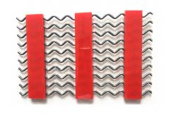 China High Carbon Steel H Style Woven Self Cleaning Mesh With Polyurethane Band supplier