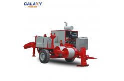 China Overhead Stringing Equipment 38T Max Intermittent Pull 380KN Hydraulic Puller supplier