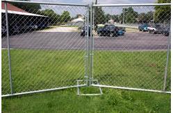 China America Galvanised Temporary Fencing 6x8ft Temporary Chain Link Fence Panels supplier