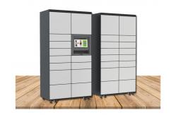 China Customized Smart Metal Cabinet Luggage Lockers With Phone Charging Function supplier