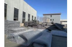 China Galvanized Steel Gabion Wire Mesh White / Black supplier