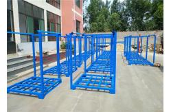 China Galvanized Iron Stackable Pallet Storage Racks For Industrial ISO Standard supplier