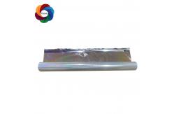 China 120 Meter Roll Hot Stamping Film 64cm Width 18 Mic Silver Rainbow Foil supplier