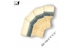 China OEM Reusable Pure Bristle Paint Brushes Multipurpose with Wooden handle supplier