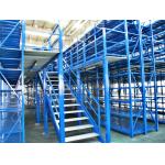 Long Span Pallet Rack Mezzanine Catwalk Systems With Adjustable Steel Decking for sale