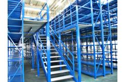China Long Span Pallet Rack Mezzanine Catwalk Systems With Adjustable Steel Decking supplier