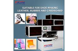 China 380V 2KW Automatic Heat Transfer Machine , Shoe Sole Making Machine For Cutting supplier