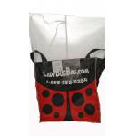 SGS Four Panel Virgin  Polypropylene Laminated BOPP Woven Bags for sale