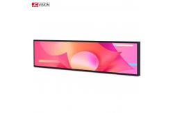 China 24inch 500nits Stretched Bar Lcd Screen 1920X540 pixels supplier