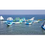 0.9mm PVC Tarpaulin Inflatable Water Parks With 3 Years Warranty for sale