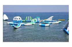 China 0.9mm PVC Tarpaulin Inflatable Water Parks With 3 Years Warranty supplier