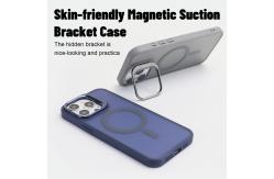 China Military Grade Shockproof Magsafe Cell Phone Case with Metal Camera Stand supplier