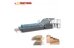 China Flute Laminating 11kw Corrugated Box Making Machine supplier
