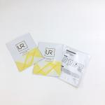 Custom Resealable three side flat mylar Frosted Plastic  lotion cream sachet Bag