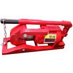 QY48 20T Hydraulic Wire Rope Cutter / Steel Cable Cutter 0.3L Oil Capacity for sale