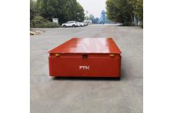 China Electric Trackless Flat Car For Transporting Metal Structures supplier