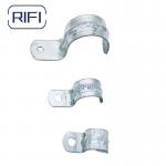 3 / 4 Inch EMT One Hole Cinduit Straps Electro Galvanized For Electrical Conduit for sale