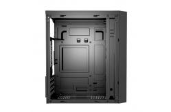 China Micro MATX ARGB Computer Cabinet RGB LED PC Case 4 Full Slots supplier