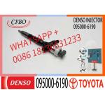 common rail fuel injector 095000-6190  23670-30100  for Toyota
