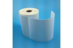 China Rectangular Inkjet Adhesive Blank Label Rolls For Stores supplier