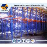 Anti-Rust Metal Storage Drive Through Pallet Racking With Electrostatic Spray for sale