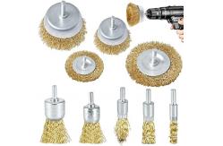 China 1in Wire Brush Set 80g For Drill Metal Attachment Grinding Rust supplier