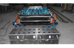 China High Performance Construction WPC Board Machine With Online Lamination Machine supplier