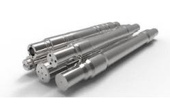 China Rear Rail Wheel Axle EA1N EA1T Material With Carrier Hubs Assembled supplier
