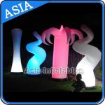 Oxford Fabric LED Light Inflatable Horn Decorations for sale