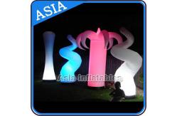 China Oxford Fabric LED Light Inflatable Horn Decorations supplier