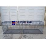 5mm Landscape Square Hole Galfan Gabion Baskets for sale