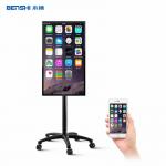 Mobile Phone Touch Screen Kiosk Floor Stand Live Streaming Broadcast Equipment Projector for sale