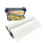 High Durable 100% Waterproof 280g Matte Polyester Canvas Rolls For Professional Art Reproduction for sale