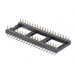 Machined Round Pin Header SMT Type PCB H3.0mm 6 Pin - 64 Pin IC Socket for sale