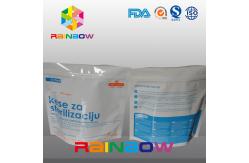 China High Temperature Resealable Plastic Microwave Steriliser Food Bags With Zipper supplier